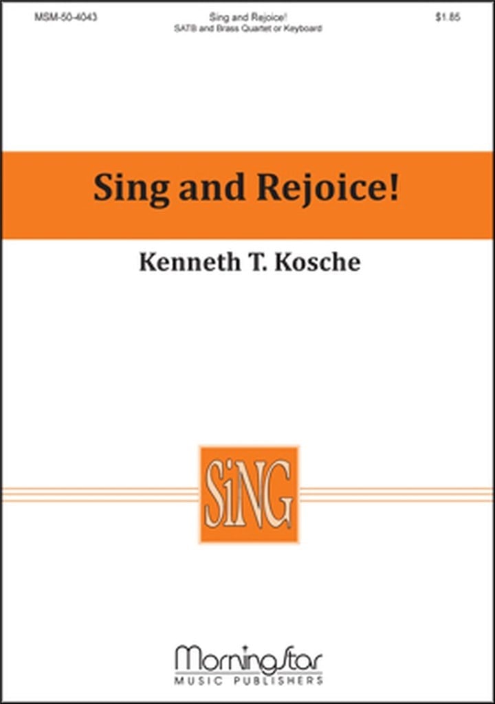 Sing and Rejoice!